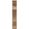 Ekena Millwork 7 1/2-in W x 32-in D x 40-in H Balboa Trad Rough Cedar Woodgrain TimberThane Outlooker, Primed Tan OUTUR075X32X40BOA04RCPR - alternate 4